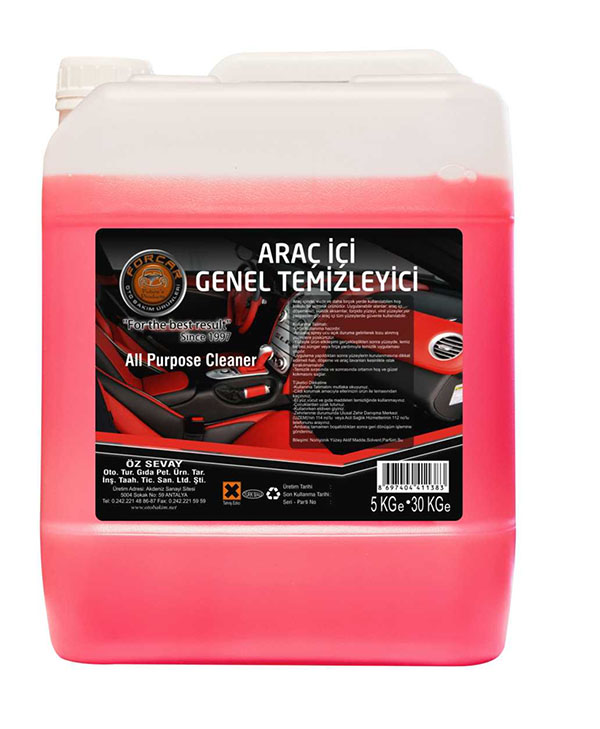 Forcar Araç İçi Genel Temizleyici 5Kg